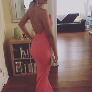 Pink Stappy Gown